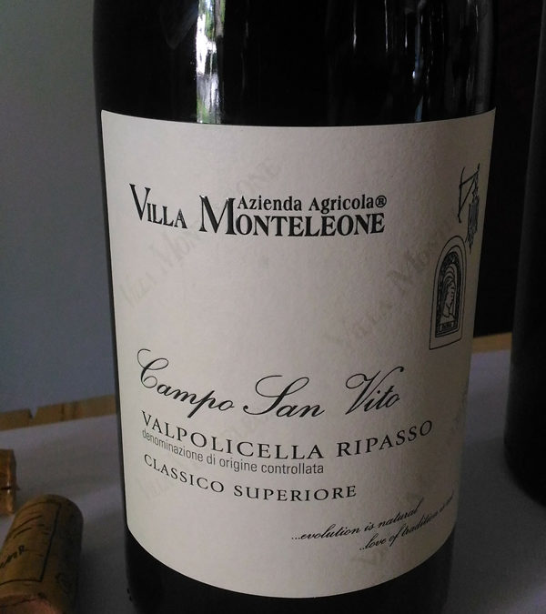 Valpolicella ripasso Villa Monteleone