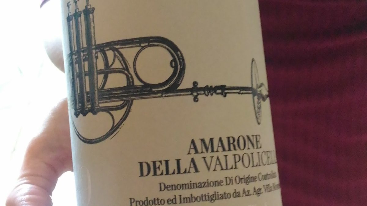 Amarone esclusivo Villa Monteleone