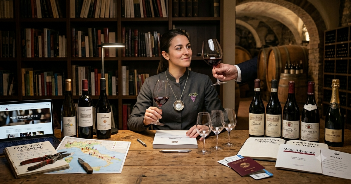 Diventare Sommelier. Cosa fare prima, durante e dopo il corso